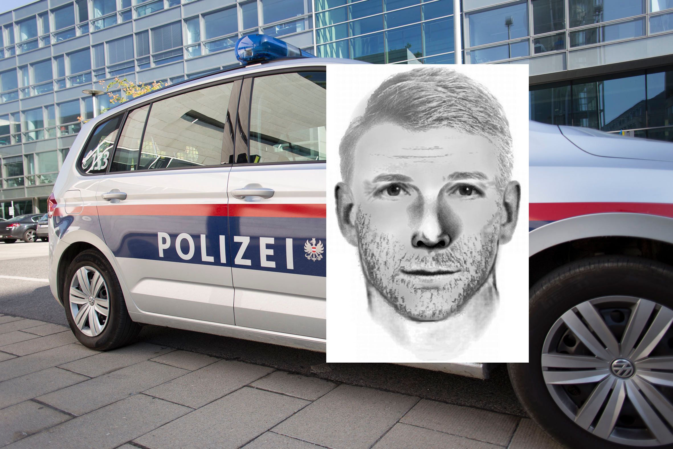 Suche mit Phantombild: Wer kennt diesen Verdächtigen?