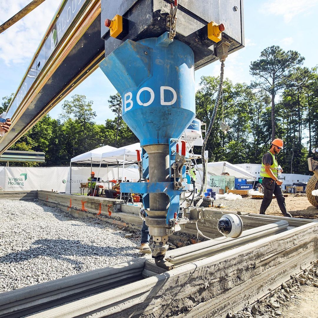 Der Drucker im Einsatz.