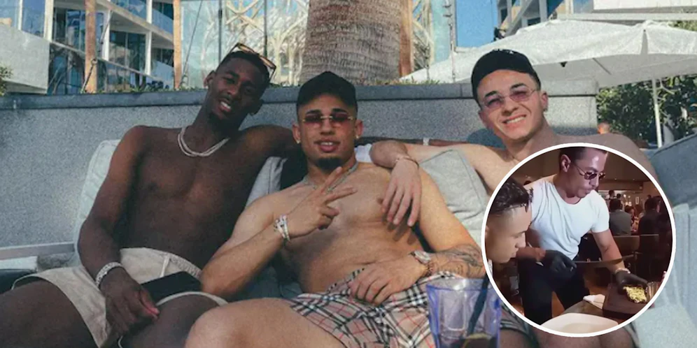 Reece Oxford, Noah Okafor und Ruben Vargas.