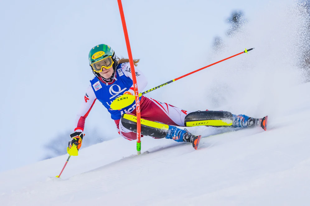 Katharina Liensberger in Lienz. 