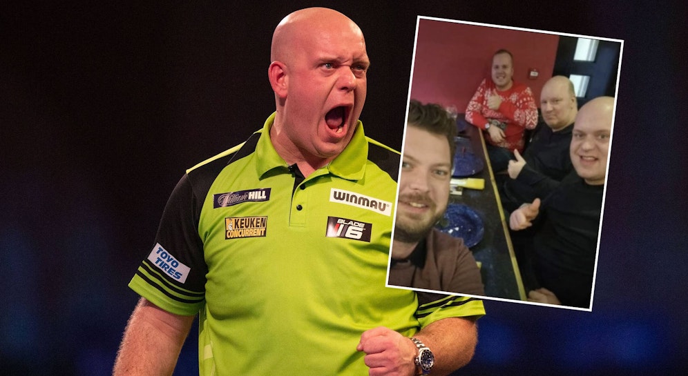 Holte sich Van Gerwen Corona auf einer Weihnachtsfeier?