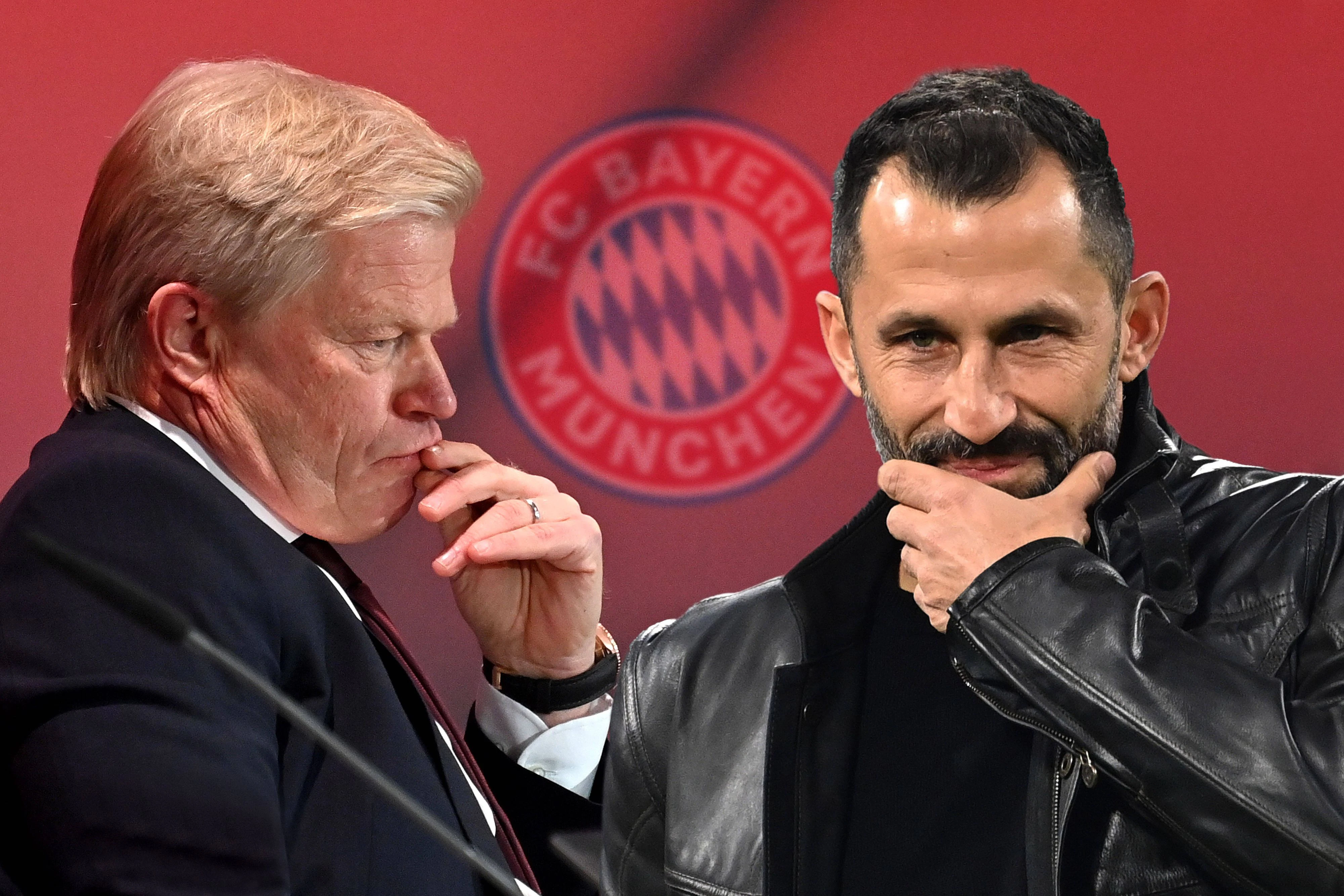 Oliver Kahn und Hasan Salihamidzic.