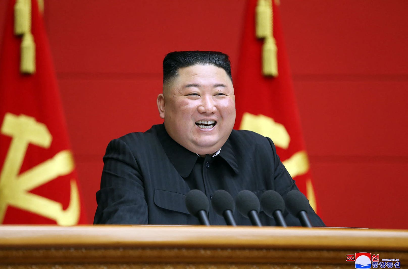 So kennt die Welt Kim Jong-un. Allerdings sieht er so nicht mehr aus.