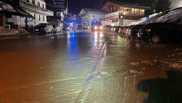 In Vorarlberg wüten derzeit starke Regenfälle.