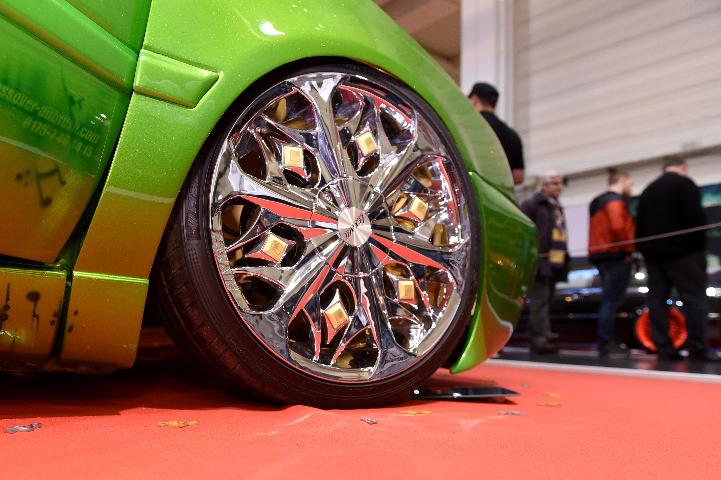 Bei dem Fahrzeug handelte es sich um einen aufgemotzten VW Golf. Symbolbild. 