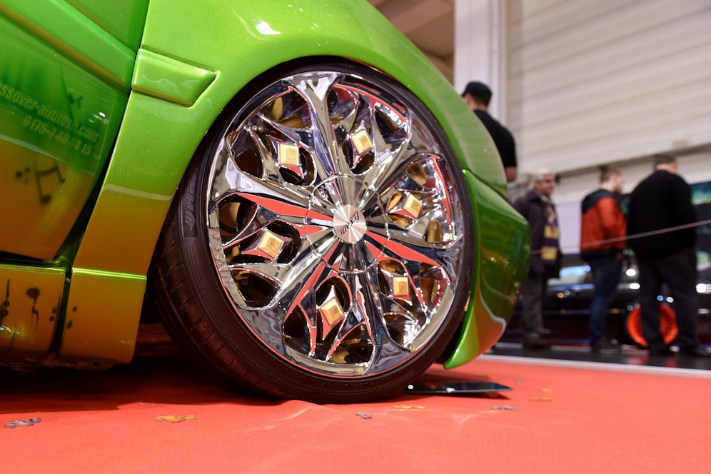 Bei dem Fahrzeug handelte es sich um einen aufgemotzten VW Golf. Symbolbild. 