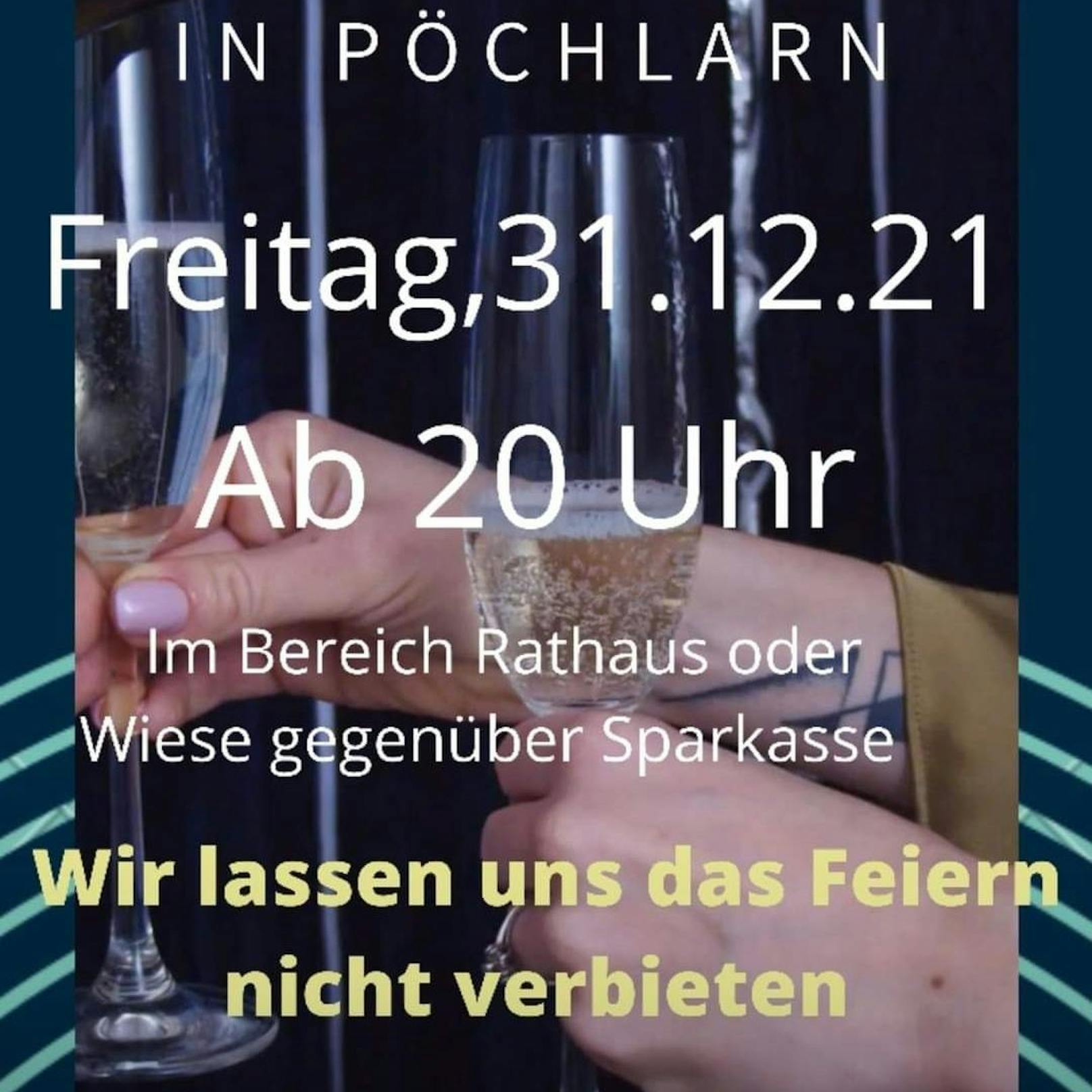 Mit dem Feiern an Silvester wird es nichts.