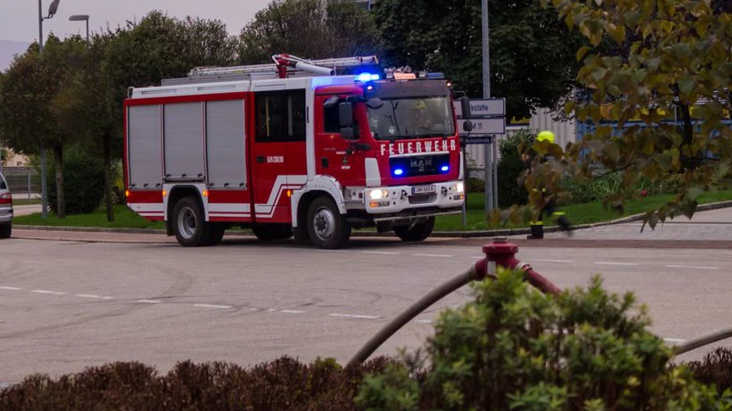 Die Feuerwehr rückte aus und löschte den Brand.