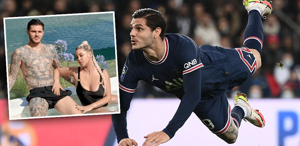 Mauro Icardi und Ehefrau Wanda Nara