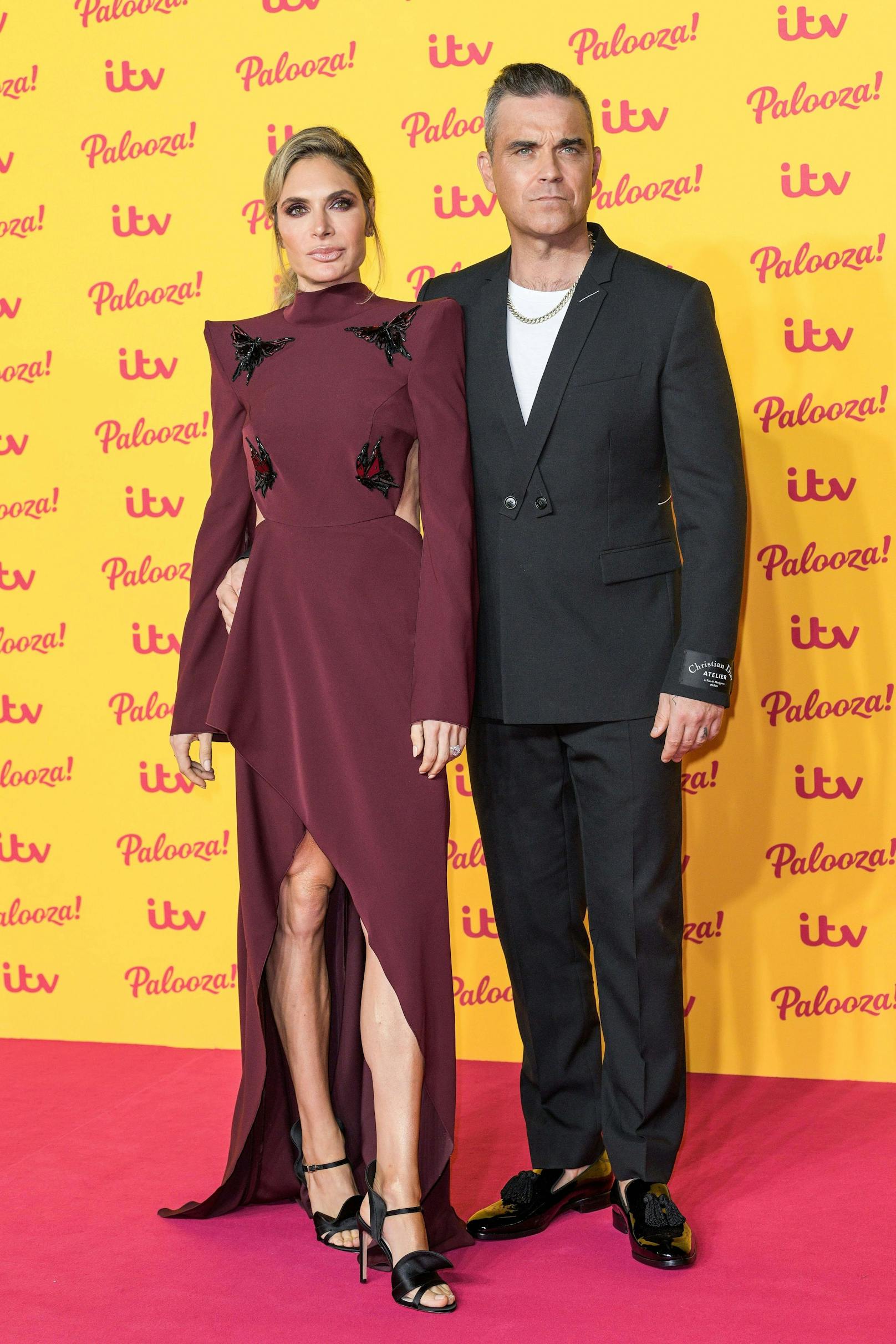 Musiksuperstar Robbie Williams und Ayda Field Williams sind seit 2010 verheirtatet.