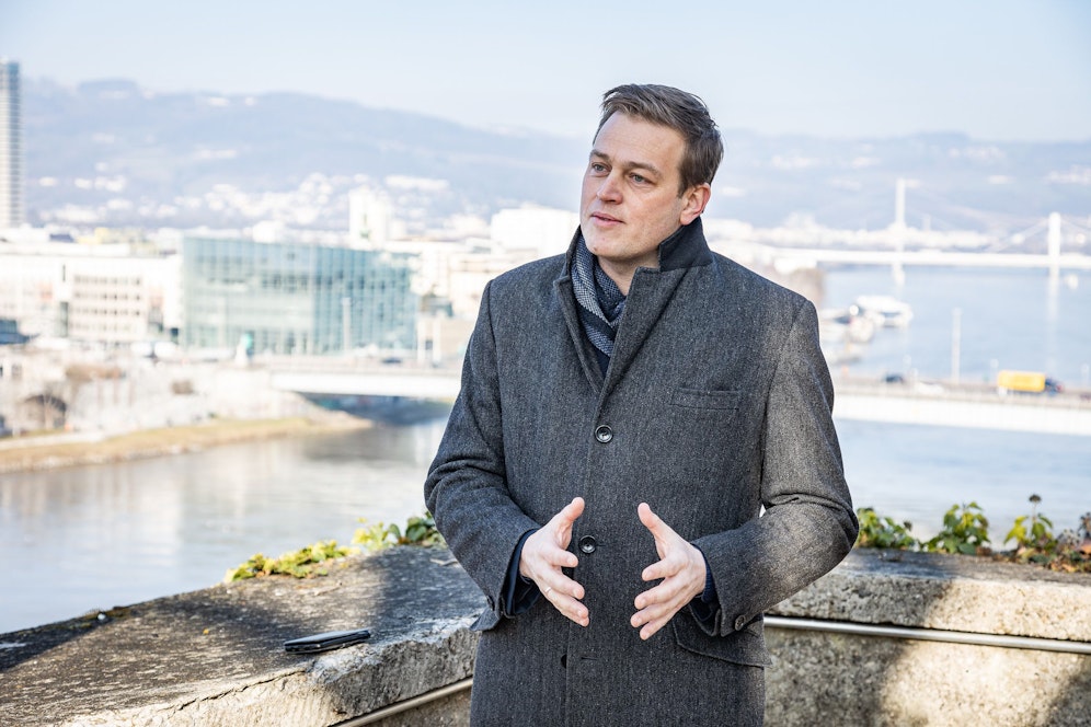 Landesrat Stefan Kaineder im 