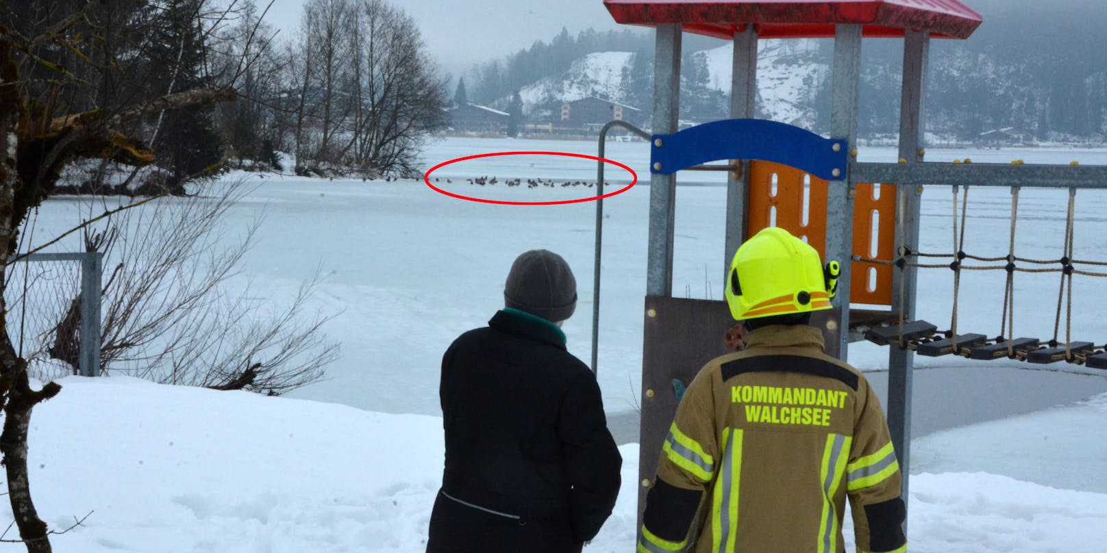 Einsatz am Walchsee 