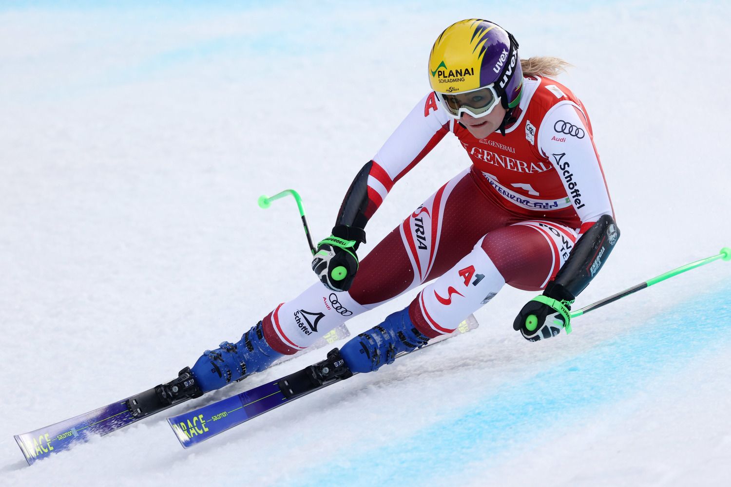 Tamara Tippler war in Garmisch schnellste Österreicherin.