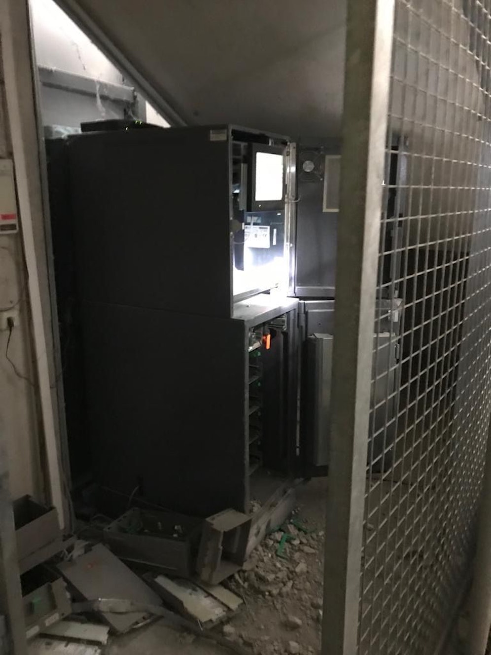 Der Bankomat im Kinocenter Wr. Neustadt wurde 2019 aufgeschnitten.