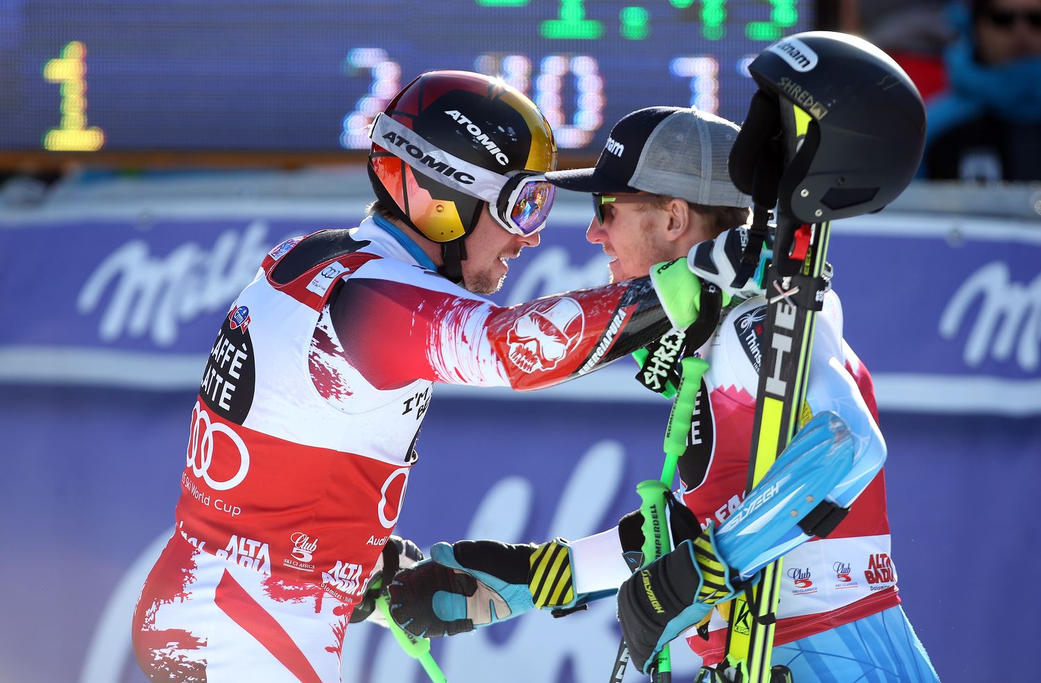 Marcel Hirscher und Ted Ligety