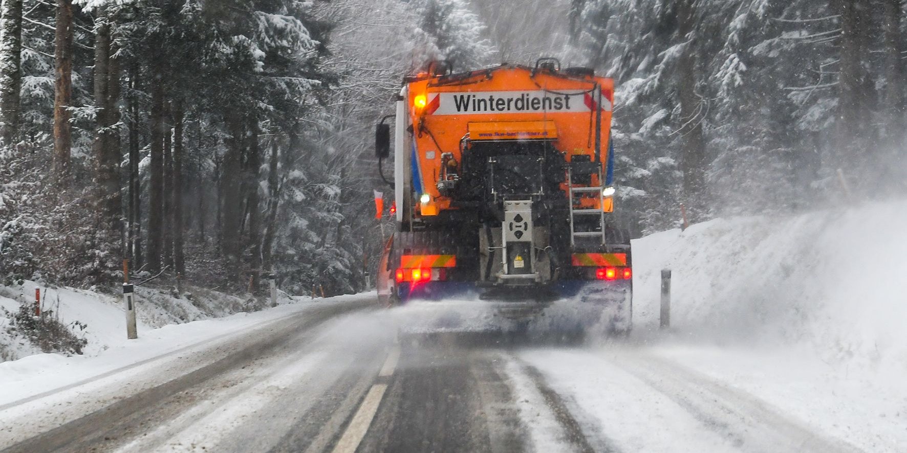 Klirrende Kälte in Österreich