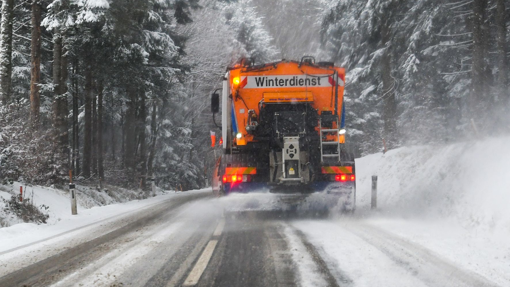 Klirrende Kälte in Österreich