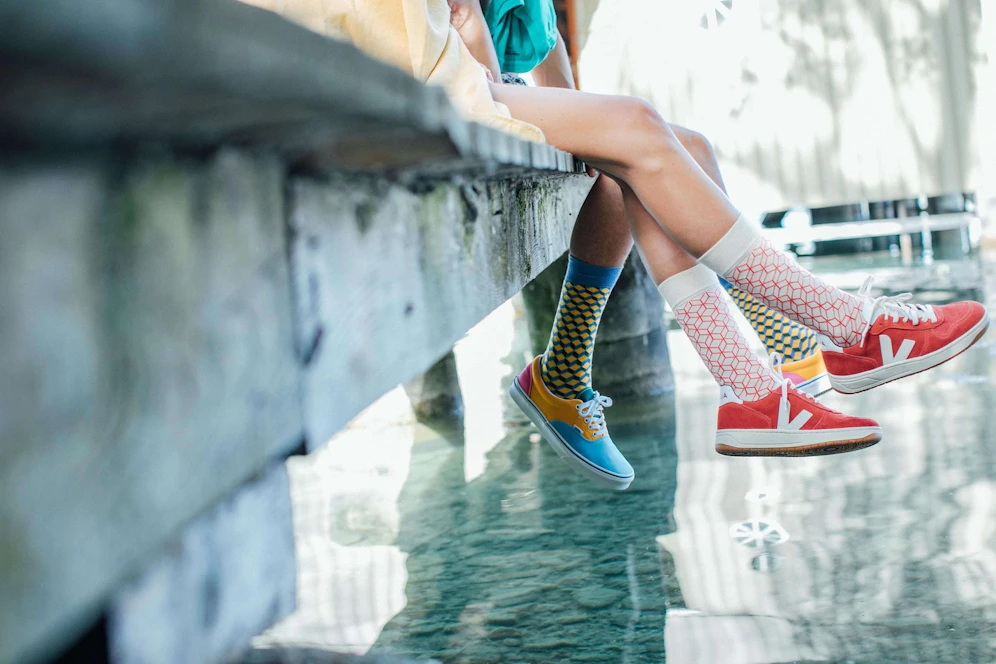 Bunte Socken mit grüner Seele - DillySocks achtet auf Nachhaltigkeit in allen Bereichen.