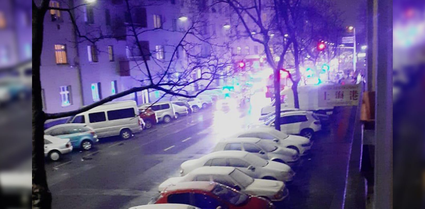 In Wien-Brigittenau rückten Feuerwehr und Rettung Mittwoch zu einem Gasaustritt an