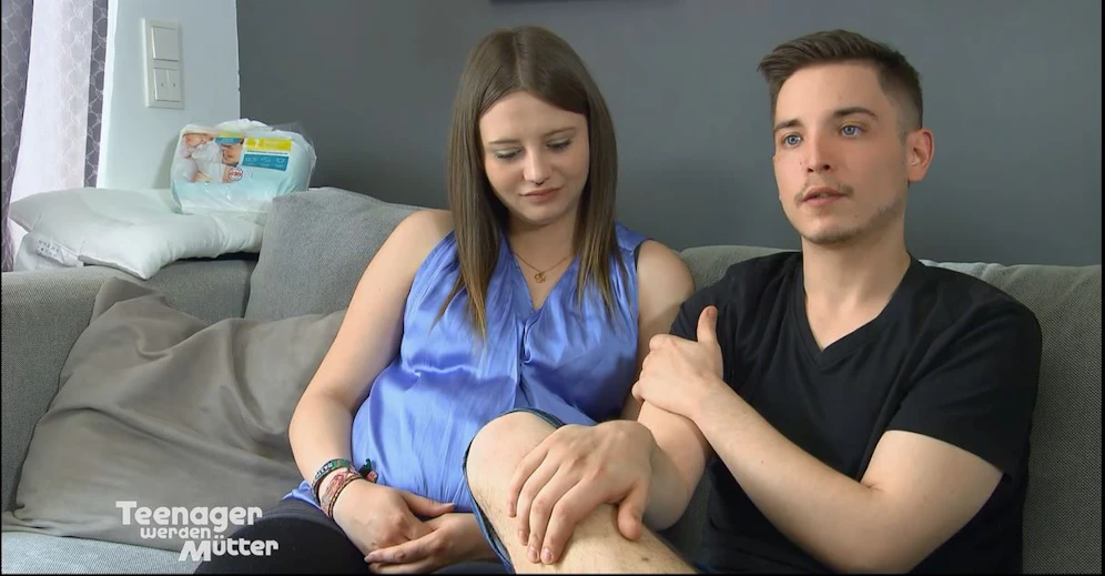 Da waren sie noch frisch verliebt: Lisa und Marcell