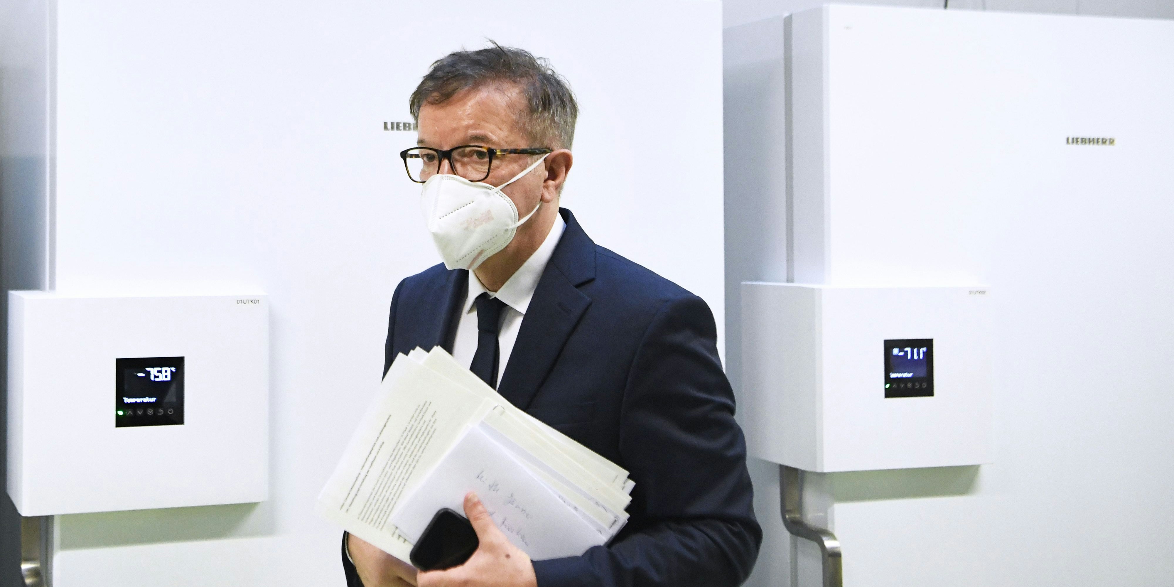 Gesundheitsminister Rudolf Anschober