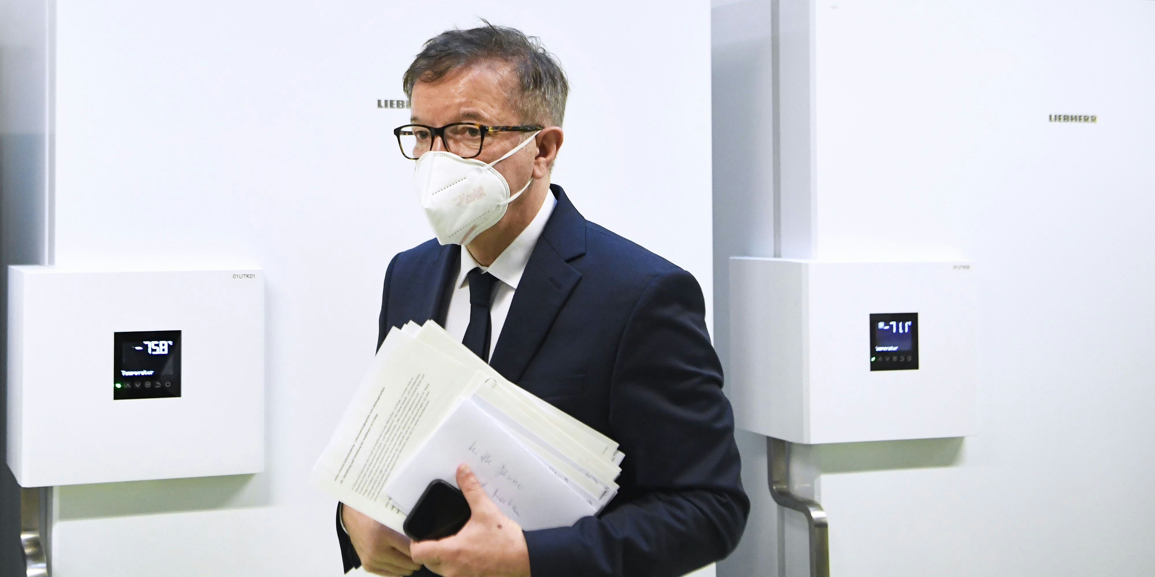 Gesundheitsminister Rudolf Anschober