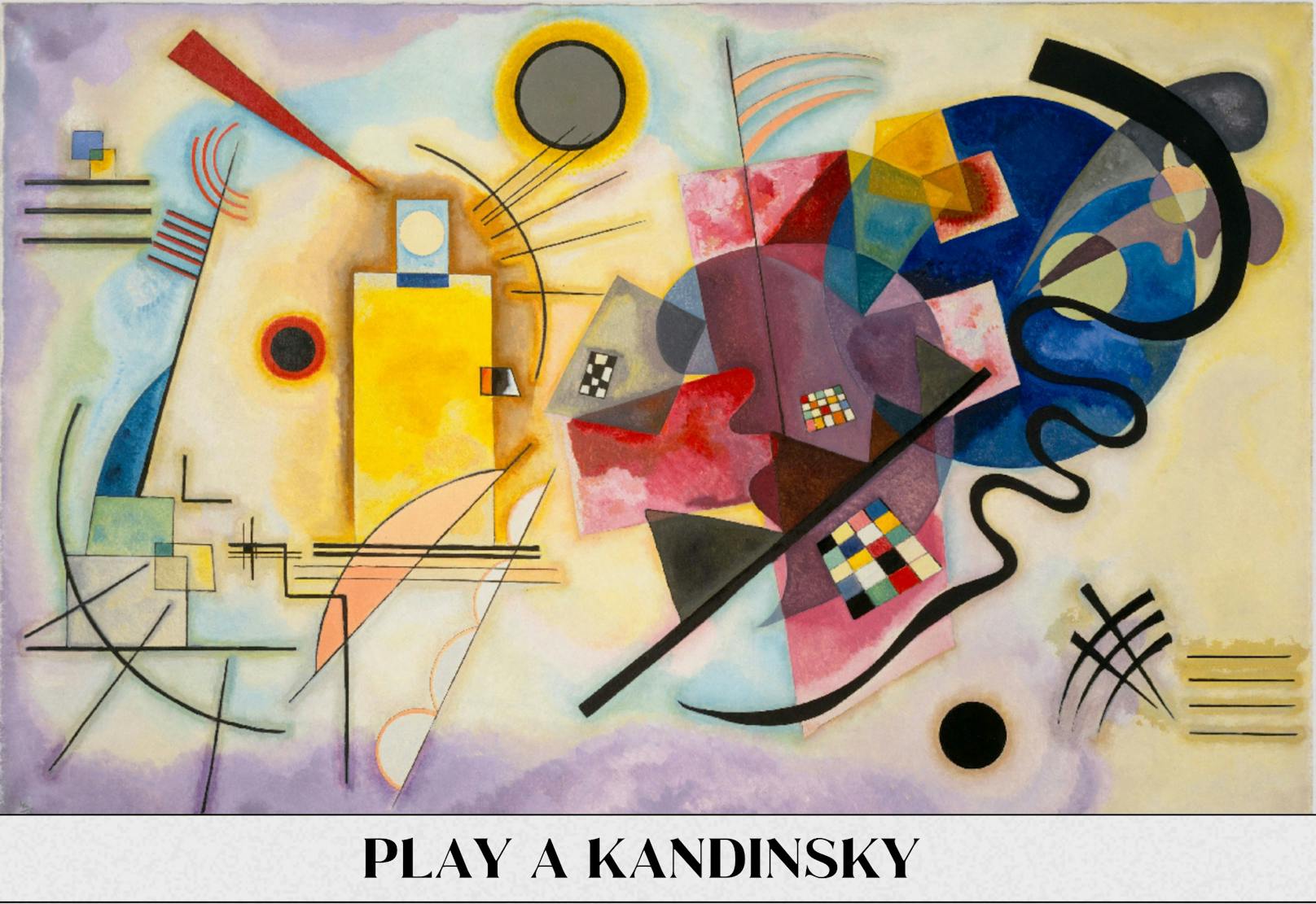 Google Arts & Culture macht Kandinsky hörbar.
