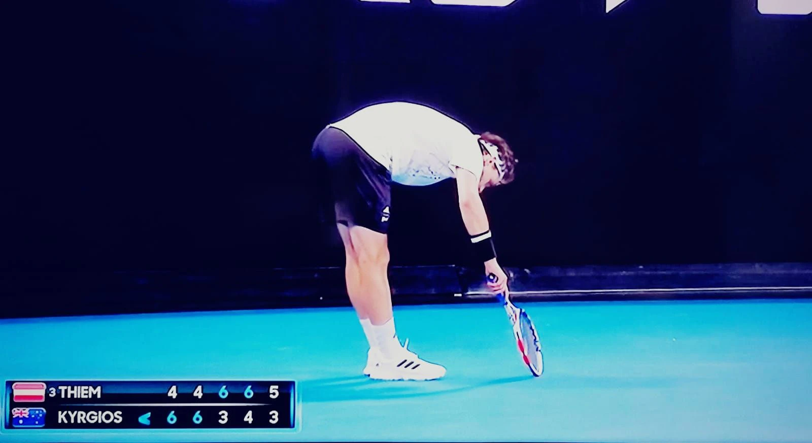 Thiem rettet einen Käfer