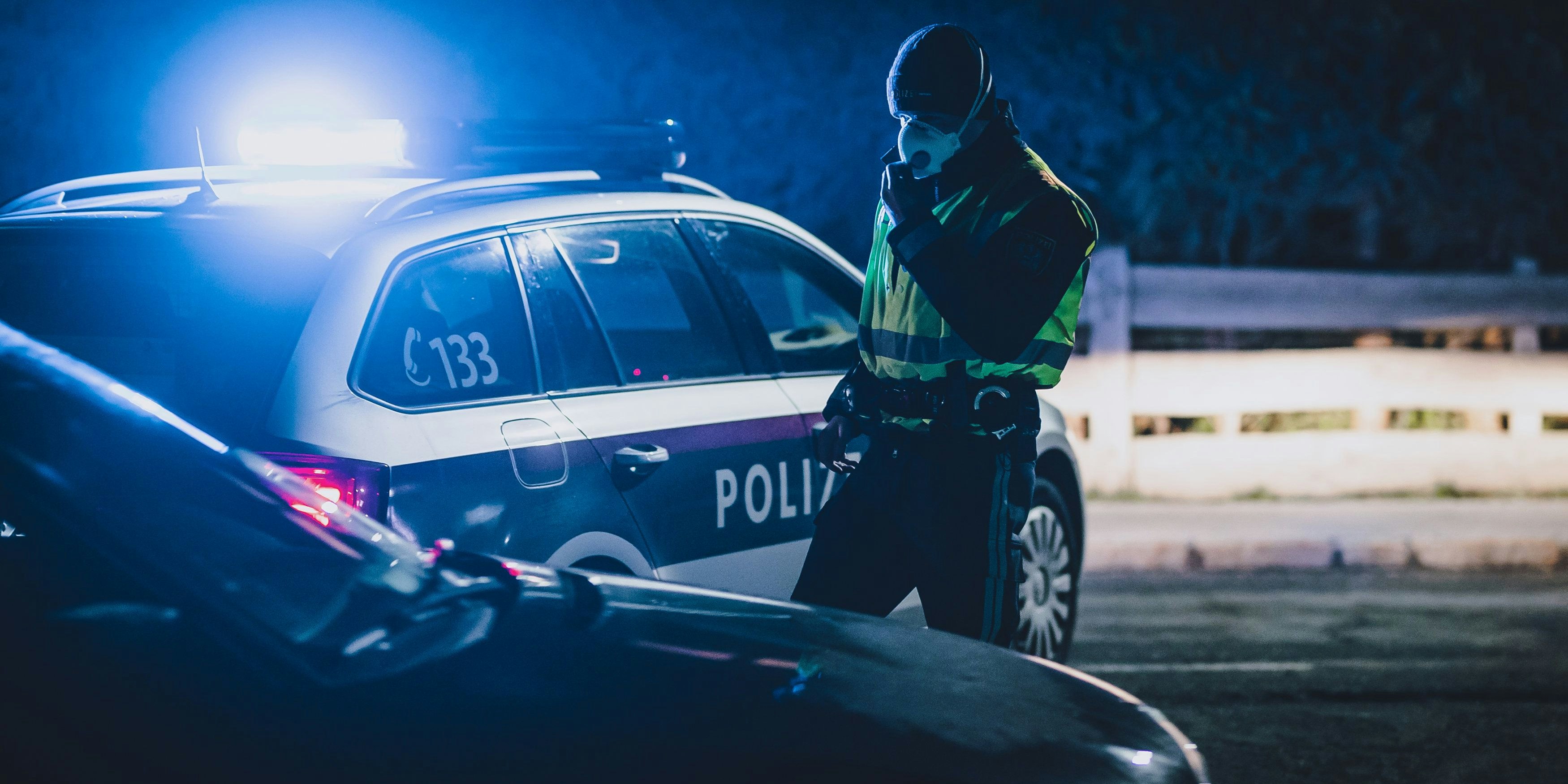 Verkehrskontrolle, POlizeikontrolle, Alkofahrt, Raser