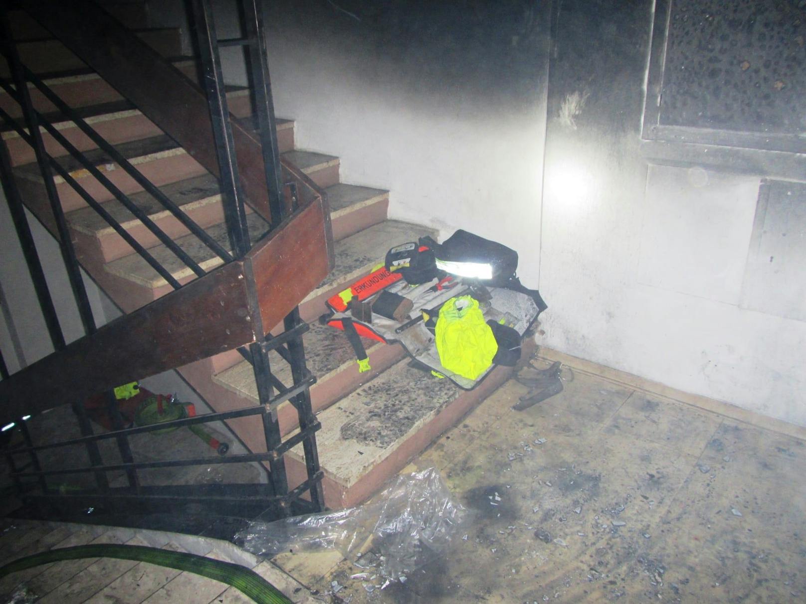In einer Grazer Wohnung ist Donnerstagabend ein Feuer ausgebrochen.