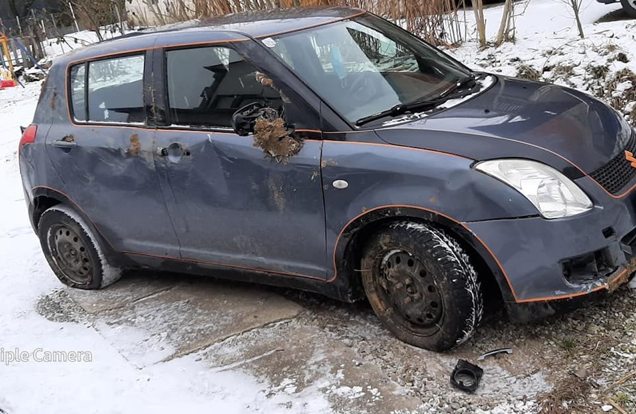 Heute.at - Weg abgeschnitten, Lenker (30) krachte gegen Böschung