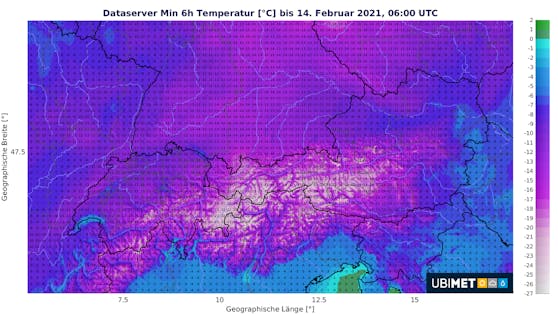 Das Wochenende wird sonnig, aber kalt.