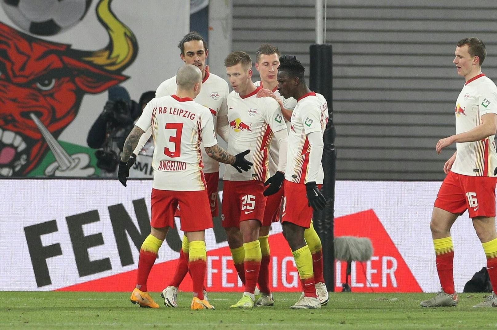 RB Leipzig schlägt Augsburg. 