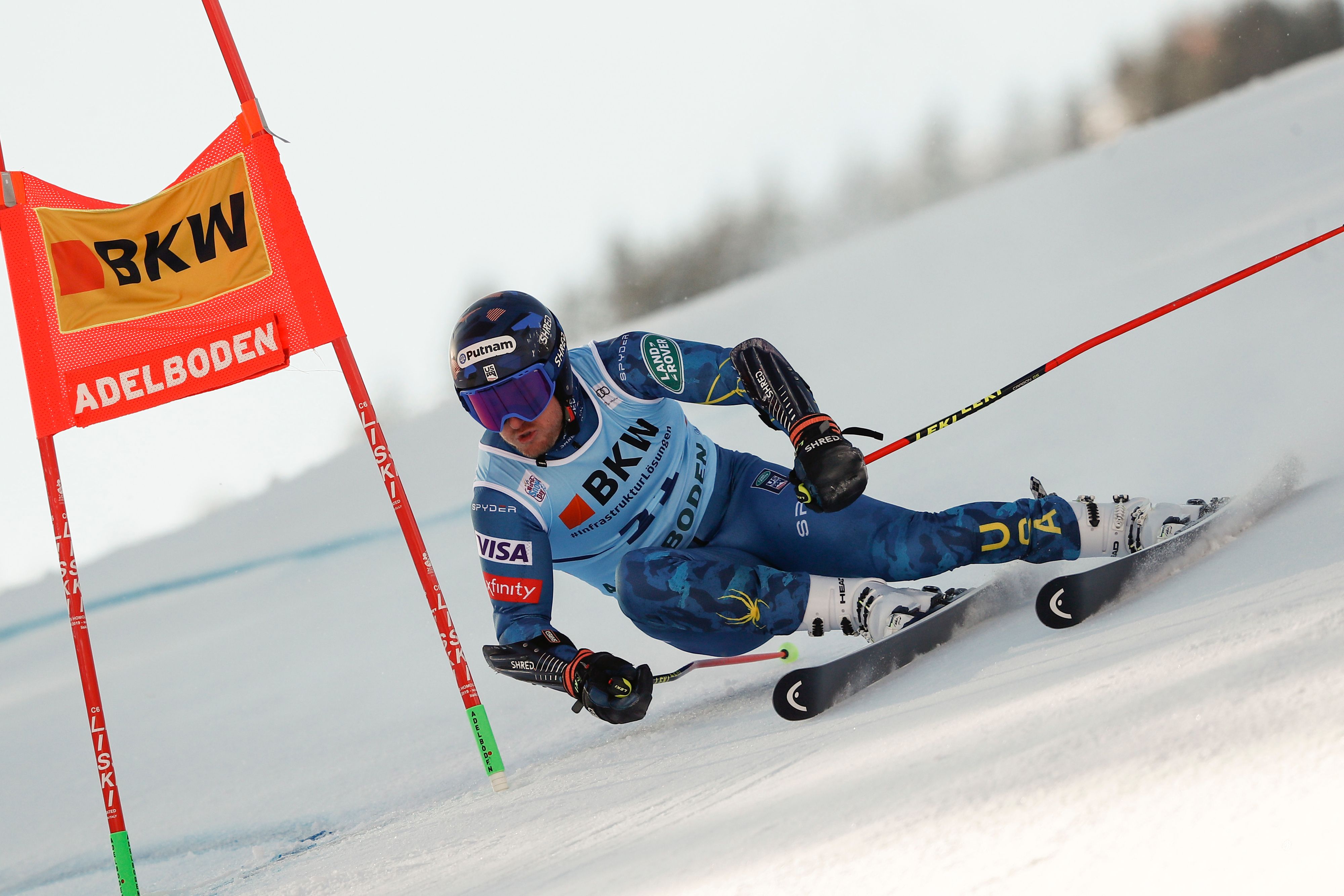 Ted Ligety kann bei seinem Abschiedsrennen nicht starten. 