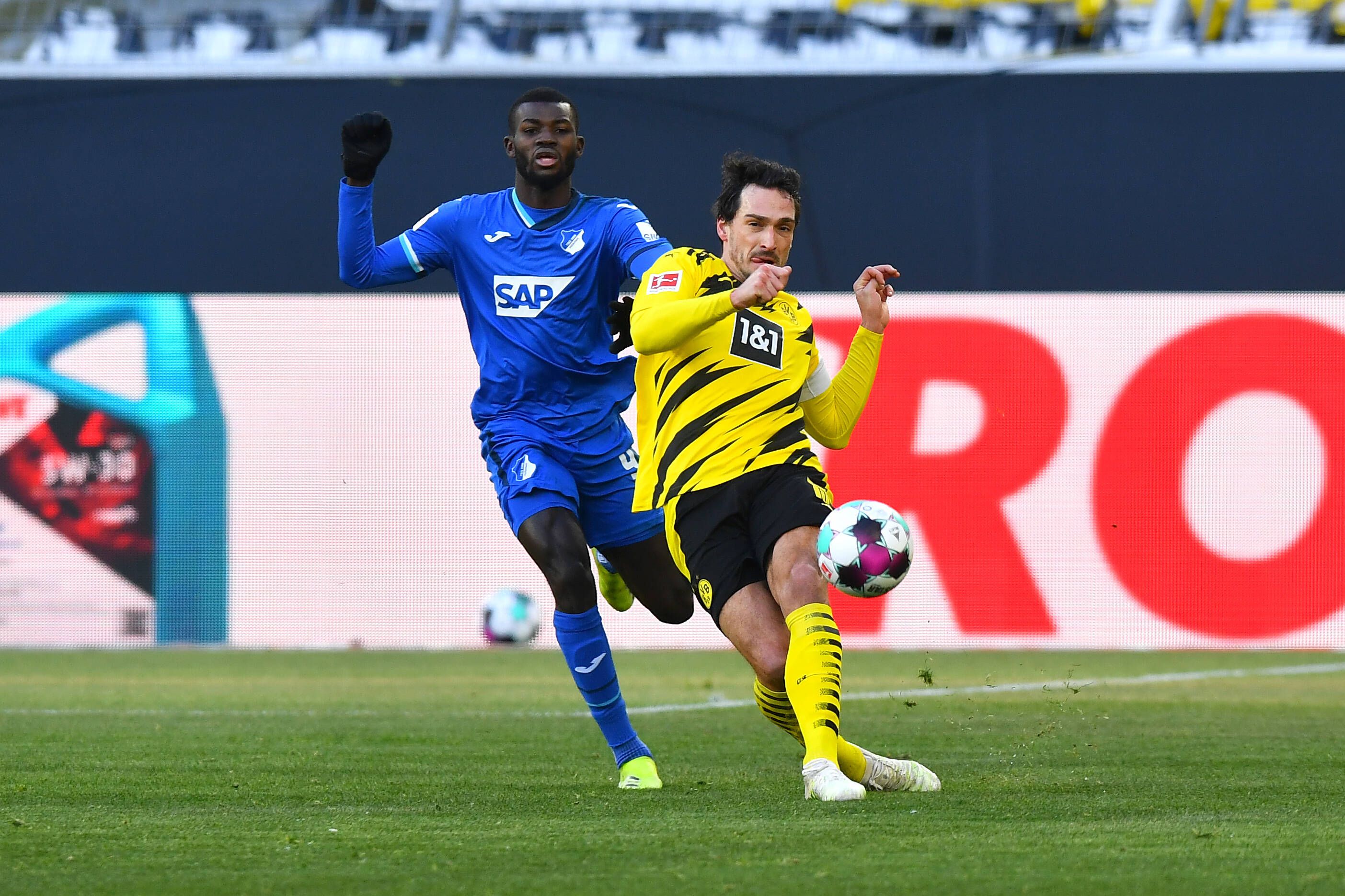 Borussia Dortmund gegen Hoffenheim. 