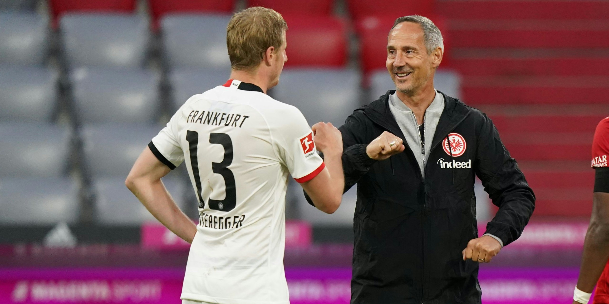 Erfolgsgespann: Martin Hinteregger und Adi Hütter