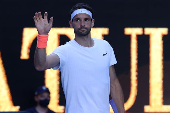 Grigor Dimitrow präsentierte sich als fairer Sportsmann, entschuldigte sich sogar bei Thiem für das 0:6 im dritten Satz.