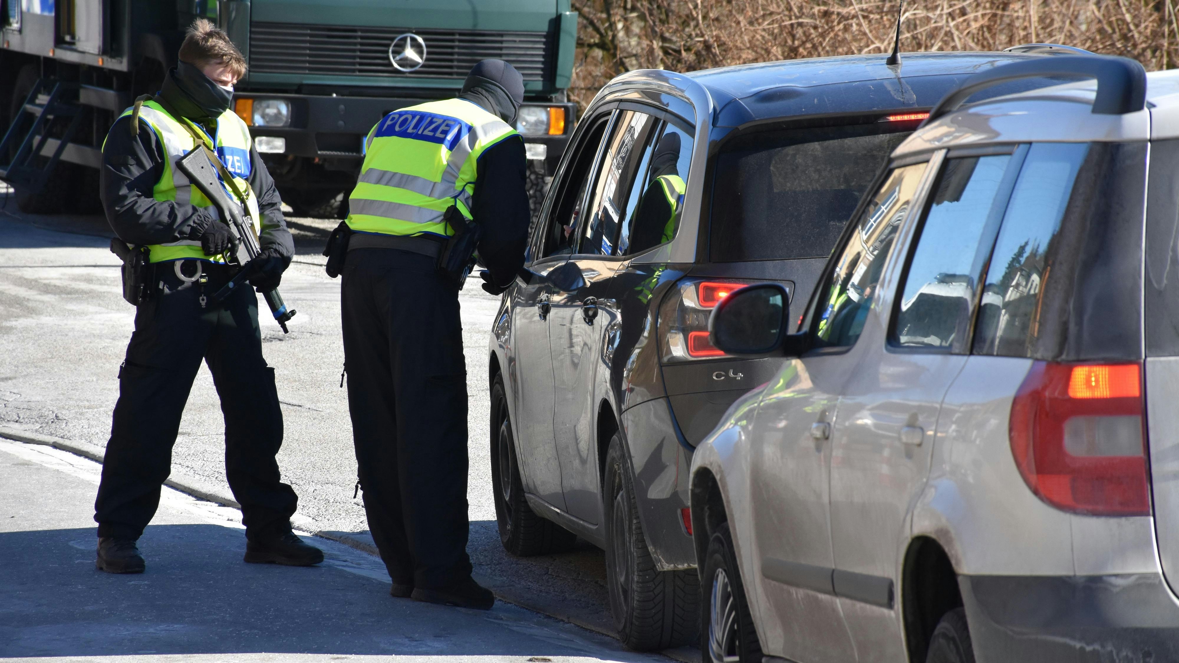 Pendler Tirol Grenze Polizei Deutschland