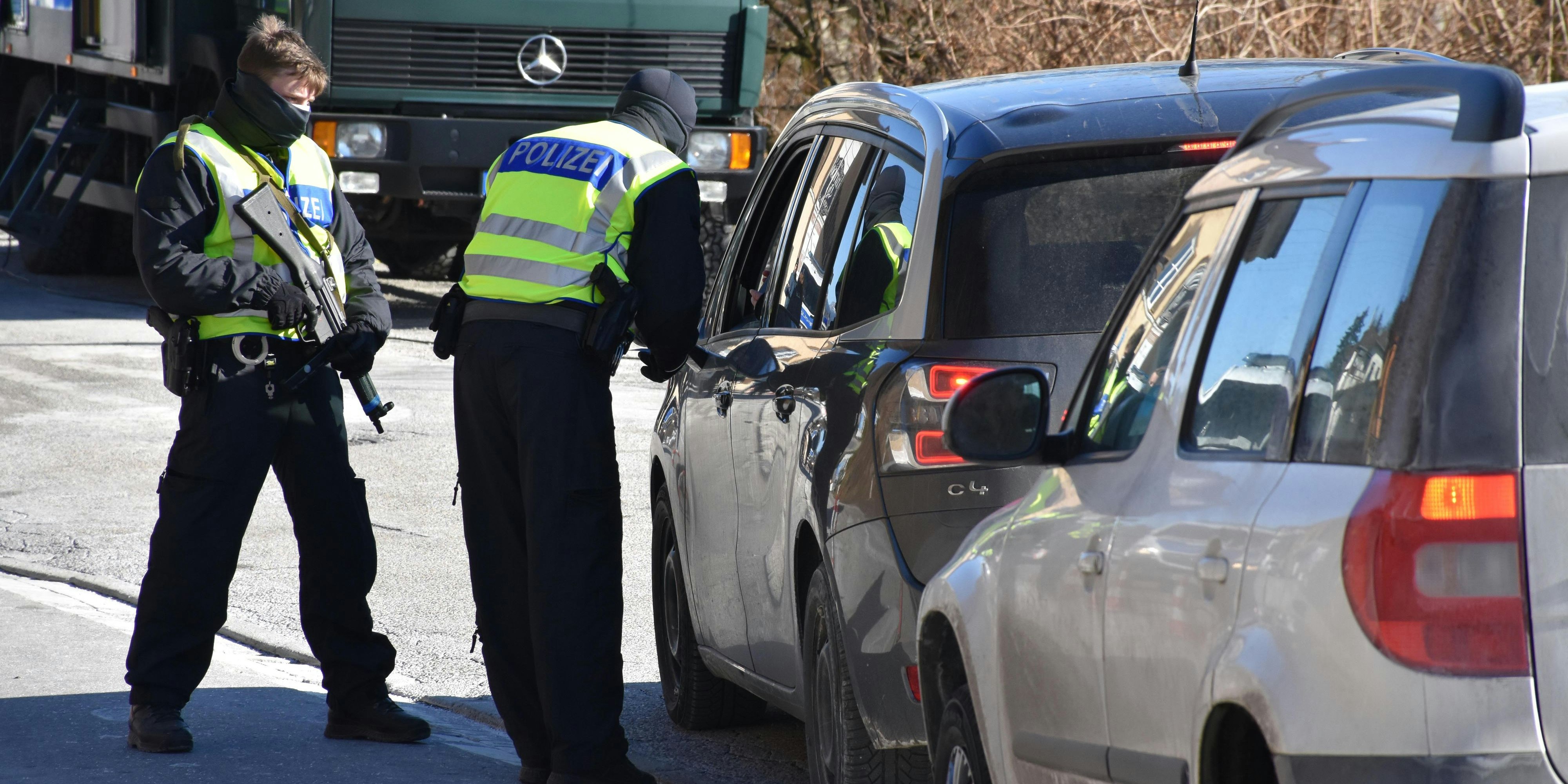 Pendler Tirol Grenze Polizei Deutschland