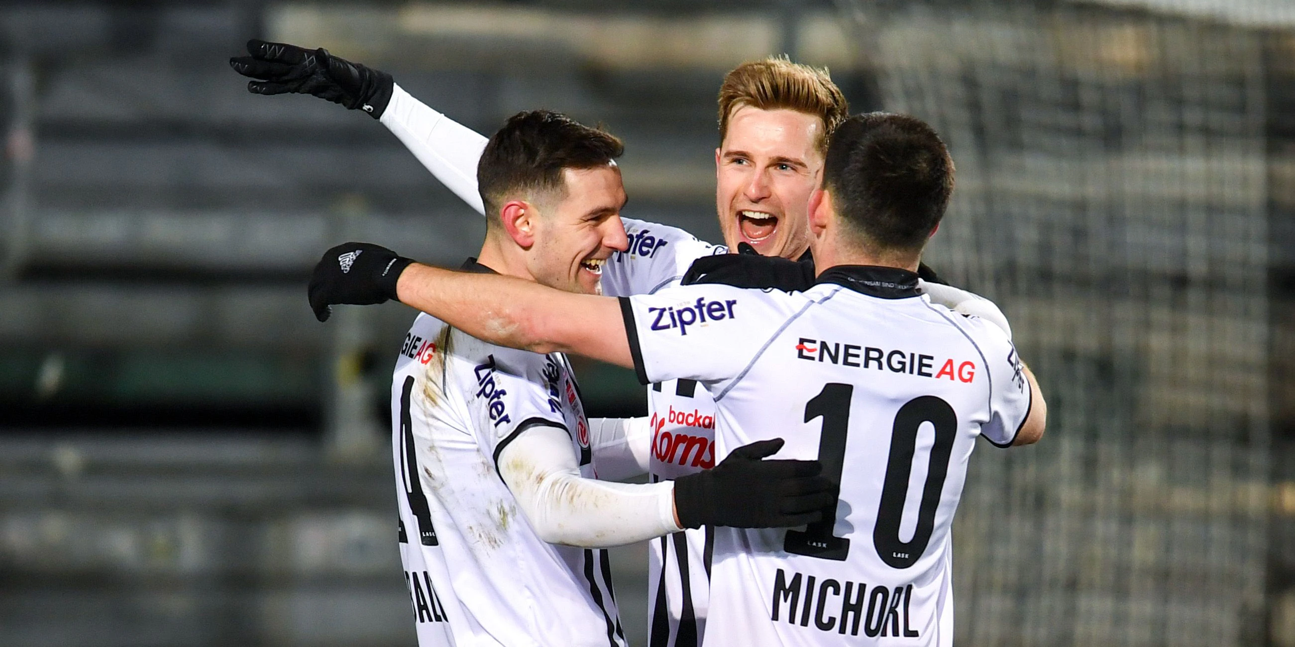 Jubel beim LASK