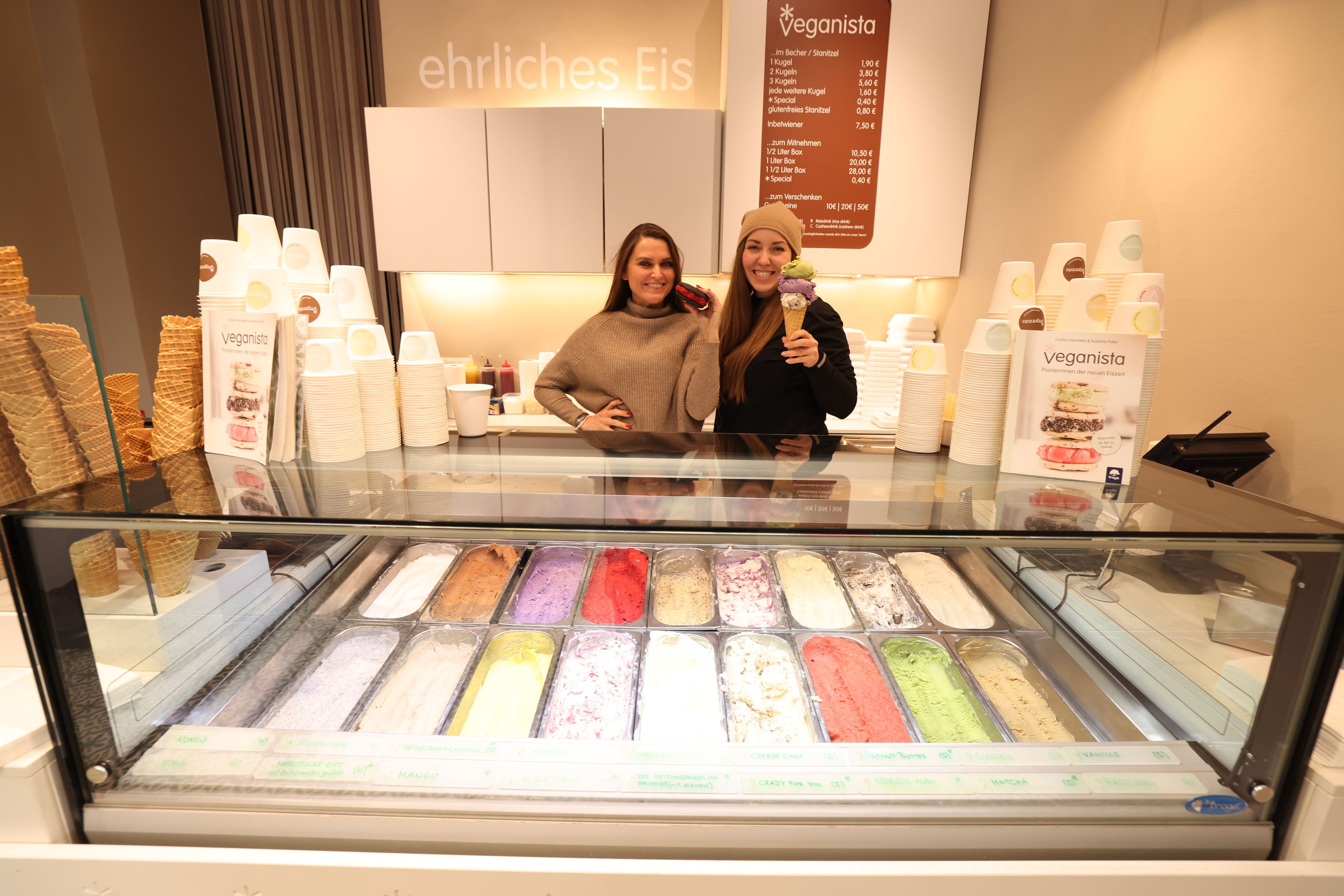 Die Veganista-Schwester Susanna Paller und Cecilia Havmöller kommen heuer einem Kundenwunsch nach.