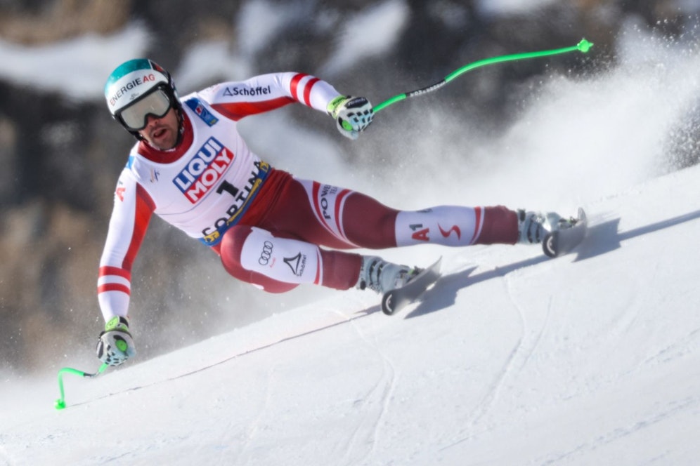 ÖSV-Star Vincent Kriechmayr eröffnete die WM-Abfahrt.