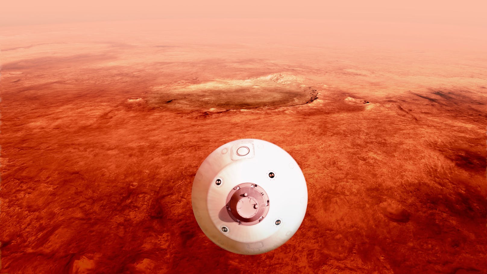 Die NASA will die Landung der Perseverance auf dem Mars live übertragen.