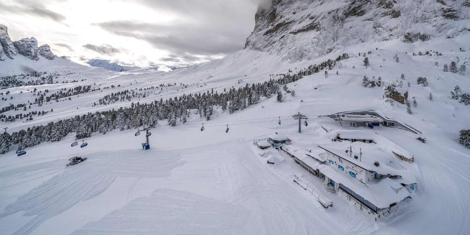 Die Skigebiete in Italien bleiben zu.