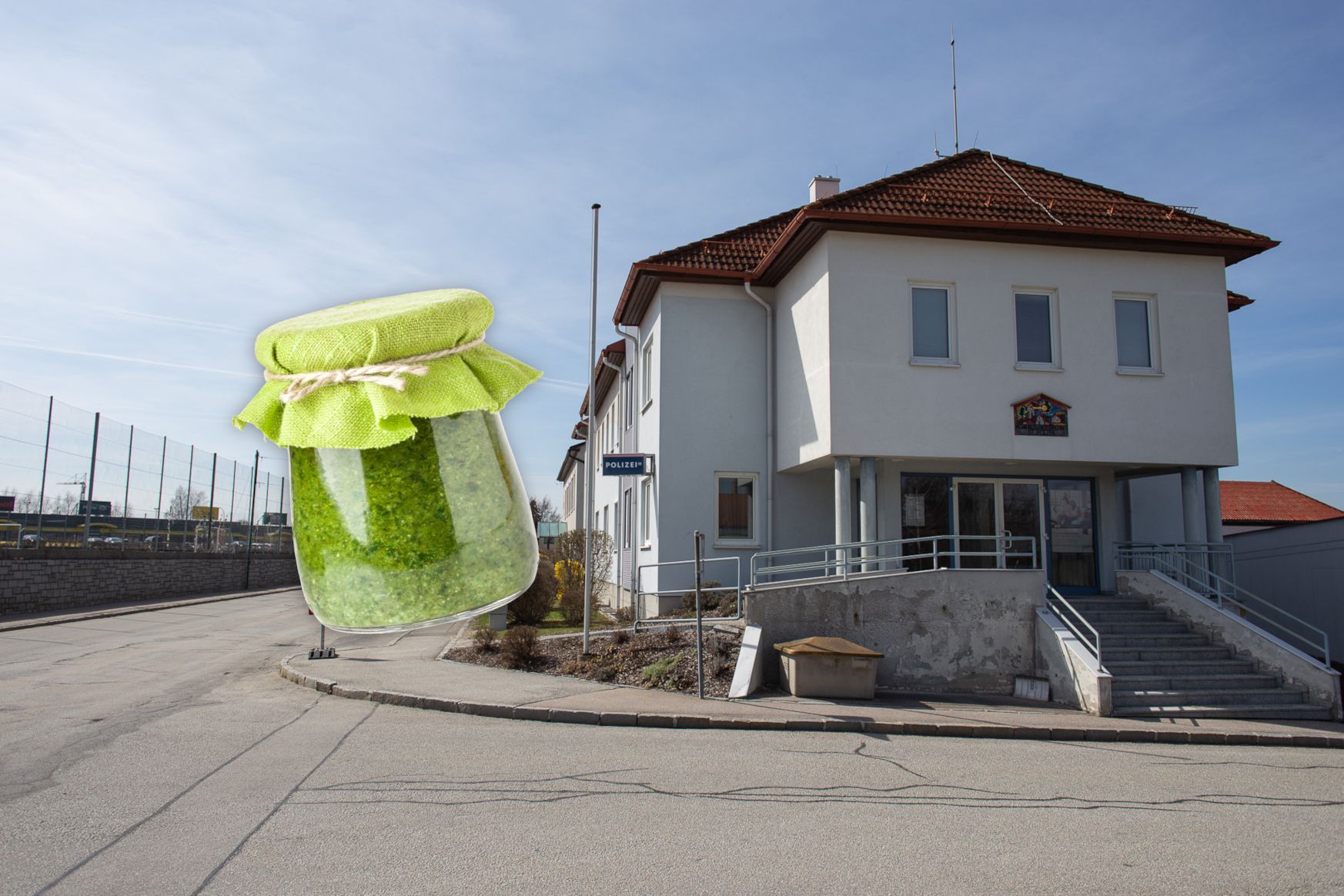 Die Polizei-Inspektion in Gmünd.