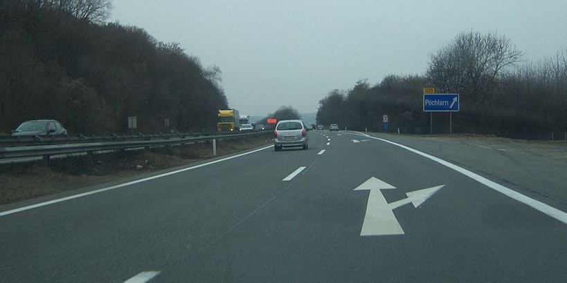 Symbolfoto der A1 bei Pöchlarn.