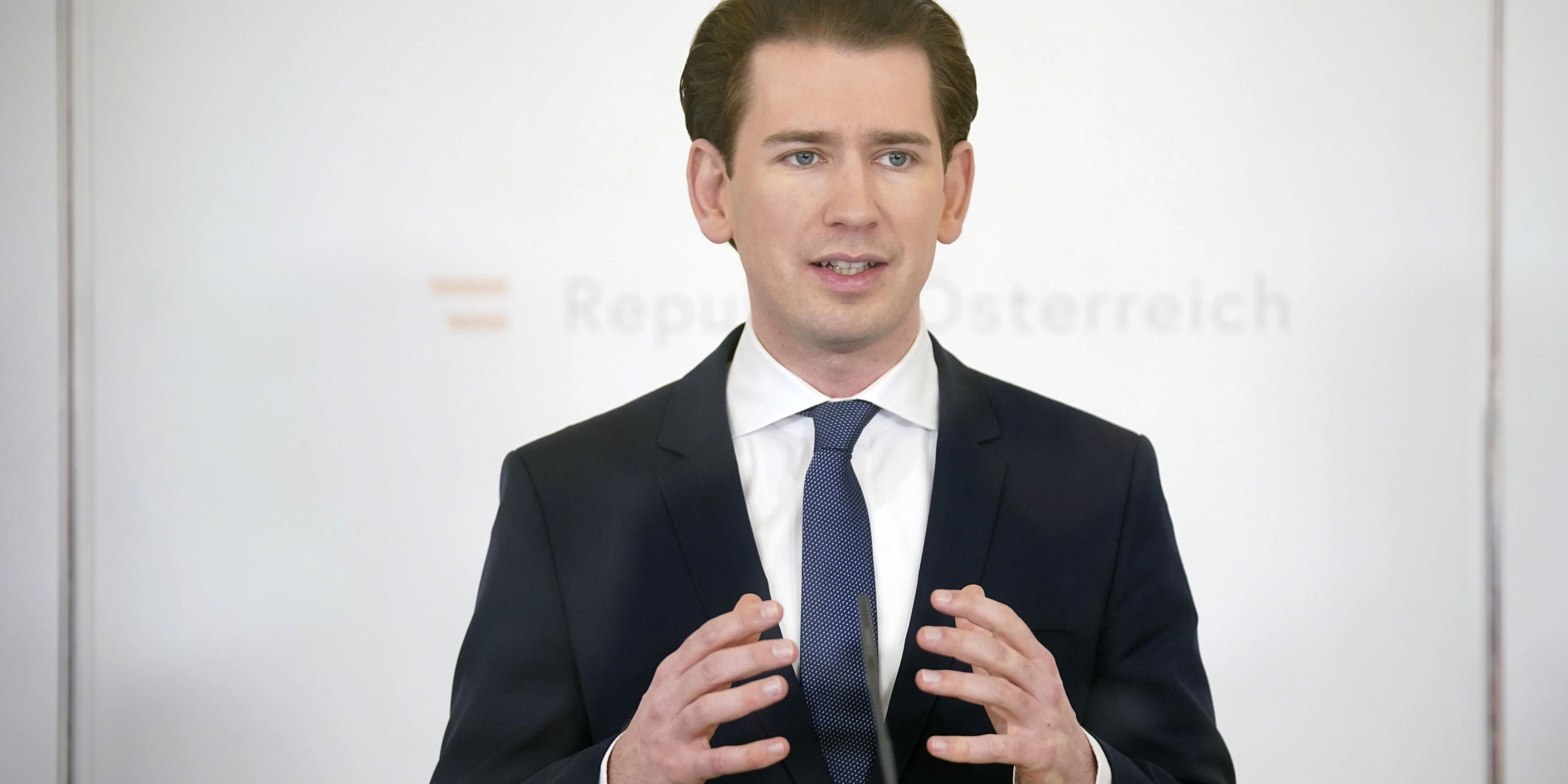 Bundeskanzler Sebastian Kurz