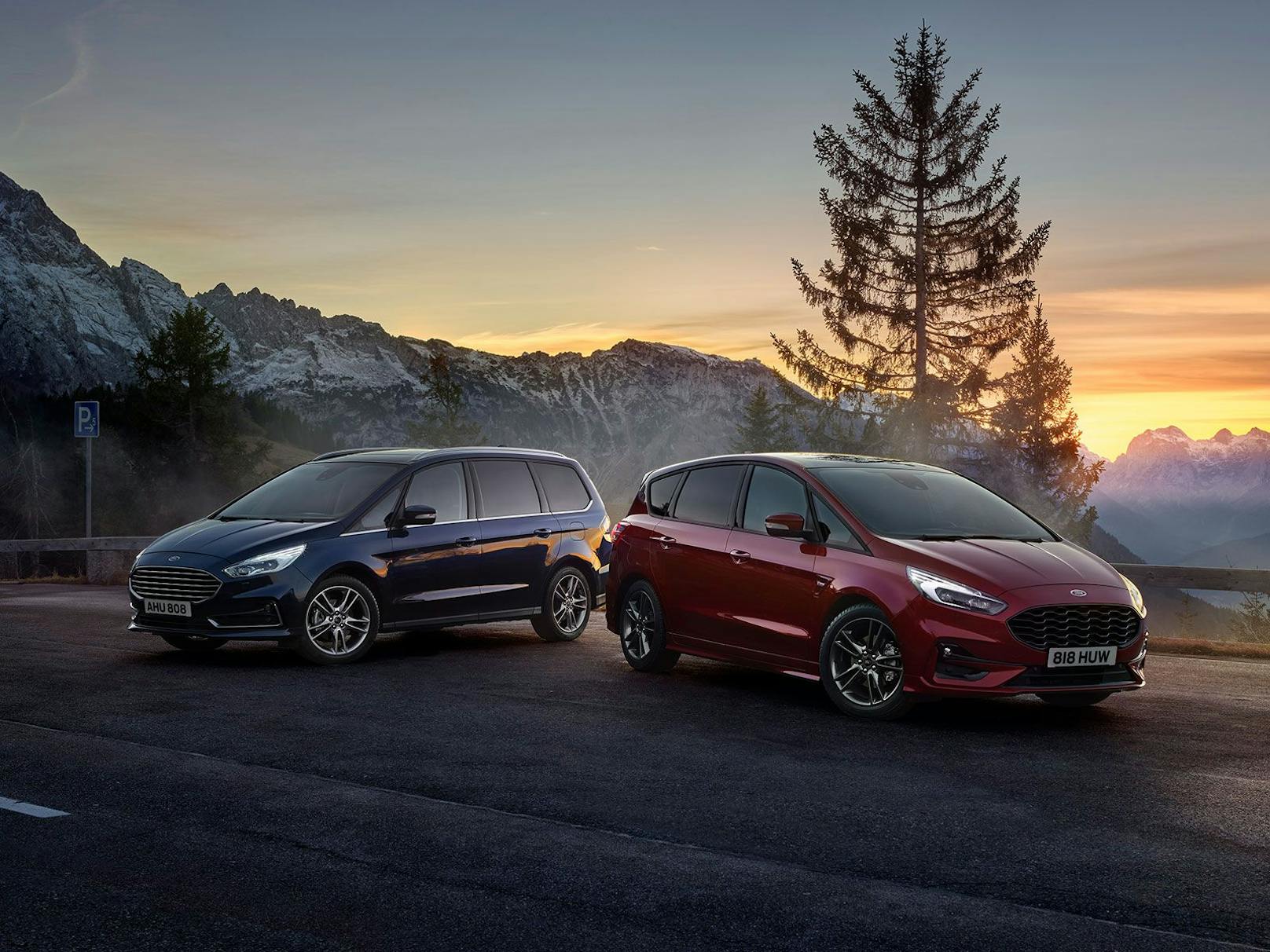 Die beiden Vans von Ford sind jetzt auch mit Hybridantrieb erhältlich