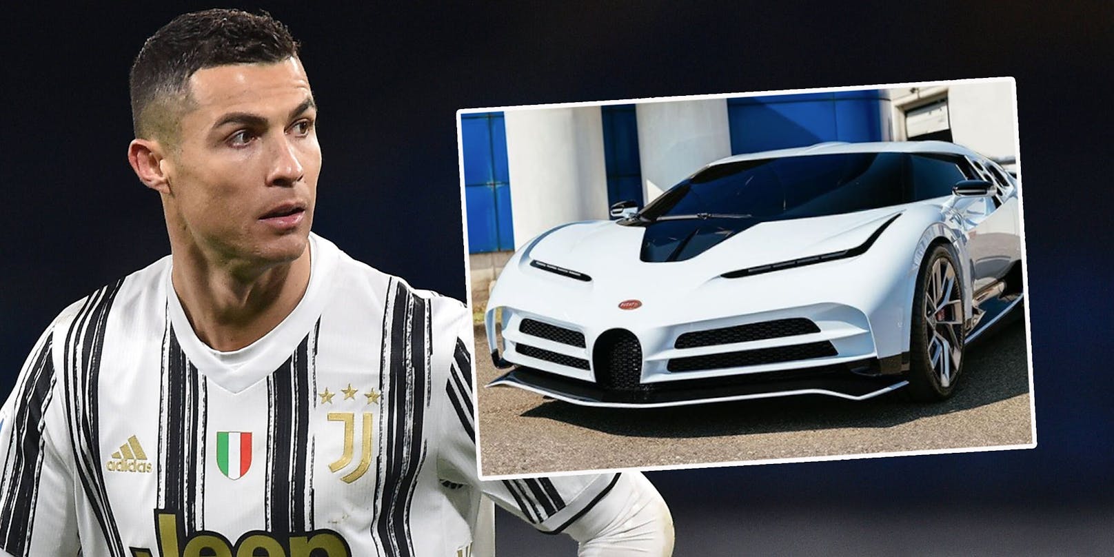 Cristiano Ronaldo kauft sich ein neues Auto.
