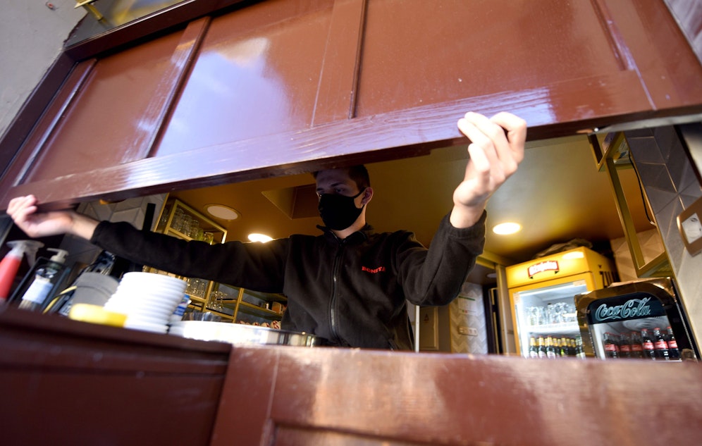 In Kroatien darf die Gastronomie wieder Speisen 